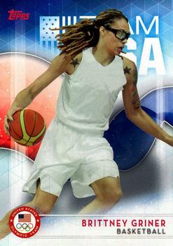 2016 Topps U.S. Olympic & Paralympic Team Hopefuls #3 Brittney Griner Front