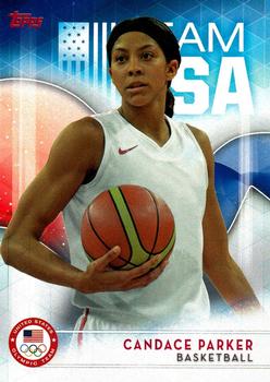 2016 Topps U.S. Olympic & Paralympic Team Hopefuls #5 Candace Parker Front
