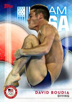 2016 Topps U.S. Olympic & Paralympic Team Hopefuls #51 David Boudia Front