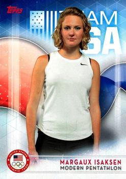 2016 Topps U.S. Olympic & Paralympic Team Hopefuls #53 Margaux Isaksen Front