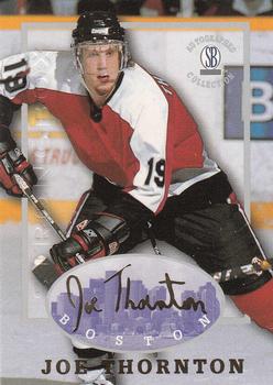 1997-98 Score Board Autographed Collection - Strongbox #4 Joe Thornton Front