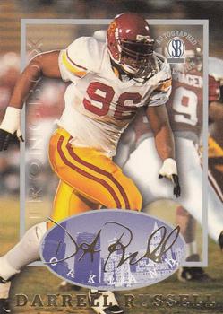 1997-98 Score Board Autographed Collection - Strongbox #13 Darrell Russell Front