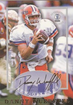 1997-98 Score Board Autographed Collection - Strongbox #19 Danny Wuerffel Front
