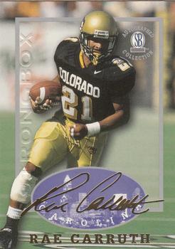 1997-98 Score Board Autographed Collection - Strongbox #29 Rae Carruth Front