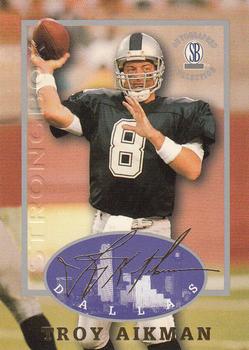 1997-98 Score Board Autographed Collection - Strongbox #31 Troy Aikman Front