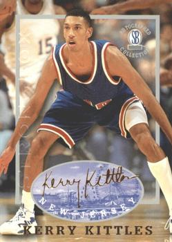 1997-98 Score Board Autographed Collection - Strongbox #50 Kerry Kittles Front