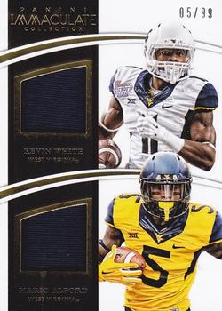 2015 Panini Immaculate Collection Collegiate - Combos #48 Kevin White / Mario Alford Front