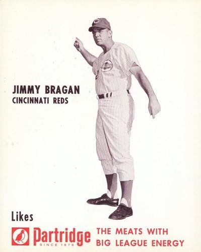 1968-70 Partridge Meats #NNO Jimmy Bragan Front