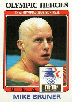 1983-84 Topps M&M's Olympic Heroes #4 Mike Bruner Front