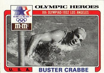 1983-84 Topps M&M's Olympic Heroes #9 Buster Crabbe Front
