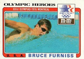 1983-84 Topps M&M's Olympic Heroes #17 Bruce Furniss Front