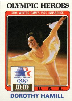 1983-84 Topps M&M's Olympic Heroes #19 Dorothy Hamill Front
