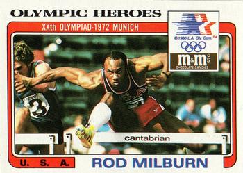1983-84 Topps M&M's Olympic Heroes #27 Rod Milburn Front