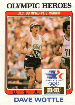 1983-84 Topps M&M's Olympic Heroes #43 Dave Wottle Front