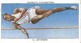 1937 Ogden's Champions of 1936 #1 Cornelius Johnson Front