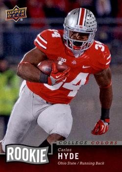 2014 Upper Deck College Colors Promo #18 Carlos Hyde Front