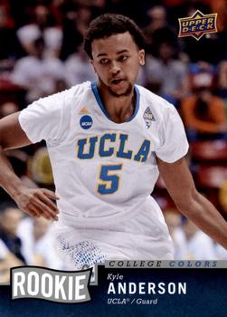 2014 Upper Deck College Colors Promo #20 Kyle Anderson Front