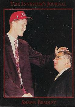 1993 The Investor's Journal - Red #50 Shawn Bradley Front
