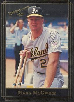 1992 Investor's Journal #70 Mark McGwire Front