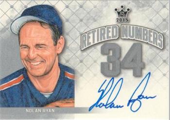 2015 Leaf Sportkings - Retired Numbers Signatures #RN-NR1 Nolan Ryan Front