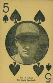 1927 Playing Card (W560) Reprint #NNO Jim Wilson Front