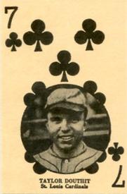 1927 Playing Card (W560) Reprint #NNO Taylor Douthit Front