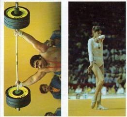 1992 Brooke Bond Olympic Challenge (Double Cards) #23-24 Nadia Comaneci / Vasily Alexeyev Front