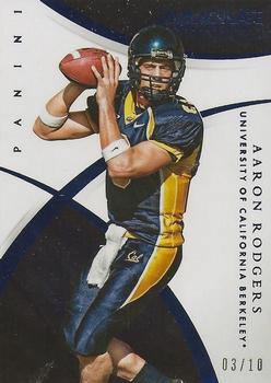 2015 Panini Immaculate Collection Collegiate - Blue #2 Aaron Rodgers Front