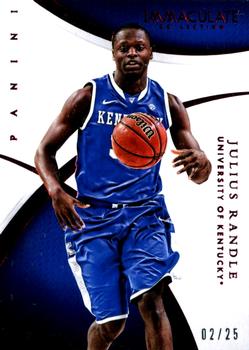 2015 Panini Immaculate Collection Collegiate - Red #64 Julius Randle Front