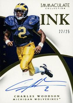 2015 Panini Immaculate Collection Collegiate - Immaculate INK #15 Charles Woodson Front