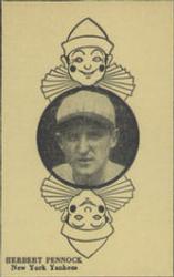 1927 Playing Cards (W560) #NNO Herb Pennock Front