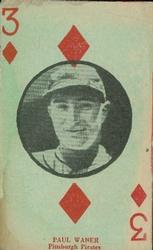1927 Playing Cards (W560) #NNO Paul Waner Front