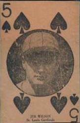 1927 Playing Cards (W560) #NNO Jim Wilson Front