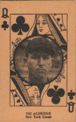 1927 Playing Cards (W560) #NNO Vic Aldridge Front