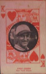 1927 Playing Cards (W560) #NNO Andy Cohen Front