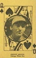 1927 Playing Cards (W560) #NNO Johnny Mostil Front