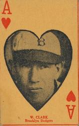 1927 Playing Cards (W560) #NNO Watty Clark Front
