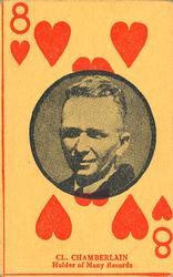 1927 Playing Cards (W560) #NNO Clarence Chamberlain Front