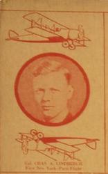 1927 Playing Cards (W560) #NNO Charles Lindbergh Front