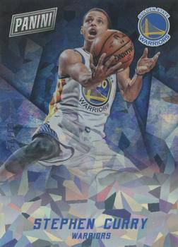 2015 Panini Black Friday - Cracked Ice #15 Stephen Curry Front