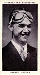 1939 Churchman's Kings of Speed #6 Howard Hughes Front