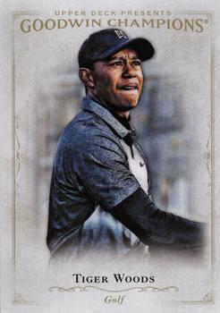 2016 Upper Deck Goodwin Champions #3 Tiger Woods Front