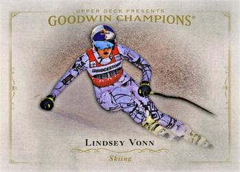 2016 Upper Deck Goodwin Champions #60 Lindsey Vonn Front