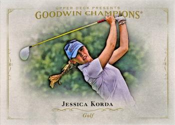 2016 Upper Deck Goodwin Champions #83 Jessica Korda Front