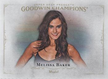 2016 Upper Deck Goodwin Champions #100 Melissa Baker Front
