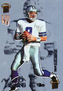 1996 Classic Visions - Action 21 #NNO Troy Aikman Front