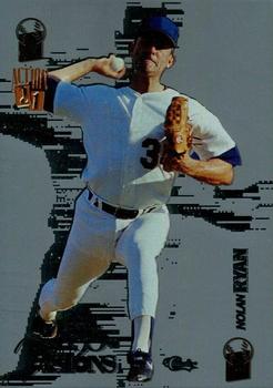 1996 Classic Visions - Action 21 #NNO Nolan Ryan Front