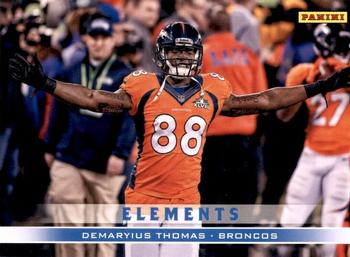 2014 Panini Father's Day - Elements #7 Demaryius Thomas Front