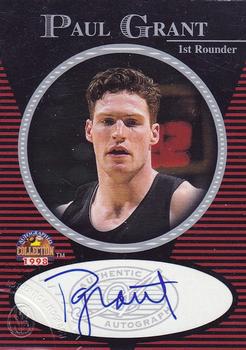 1997-98 Score Board Autographed Collection - Autographs #NNO Paul Grant Front