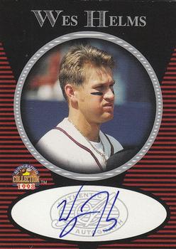 1997-98 Score Board Autographed Collection - Autographs #NNO Wes Helms Front